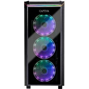 CAPTIVA Gaming-PC "Advanced Gaming R60-383" Computer Gr. Microsoft Windows 11 Home (64 Bit), 32 GB RAM 2000 GB SSD, schwarz Gaming PCs