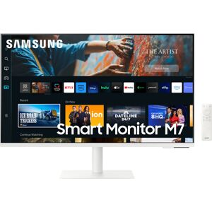 G (A bis G) SAMSUNG Smart Monitor "S32CM703UU" Monitore weiß Monitore