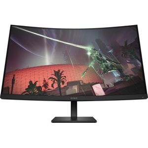 F (A bis G) HP Curved-Gaming-Monitor "OMEN 32c (HSD-0158-A)" Monitore schwarz Monitore