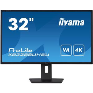 G (A bis G) IIYAMA LED-Monitor "XB3288UHSU-B5" Monitore schwarz Monitore