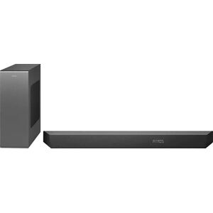 PHILIPS Soundbar "TAB8507/10" Lautsprecher mit kabellosem Subwoofer schwarz Bluetooth