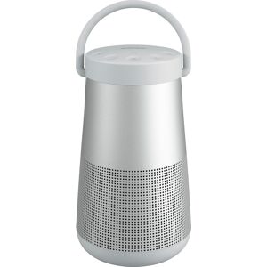 BOSE Bluetooth-Lautsprecher "SoundLink Revolve+ II Stereo" Lautsprecher IP55 Wasserabweisend, 360-Klang, Partymodus: Lautsprecher koppeln silberfarben (lu x e silver) Bluetooth