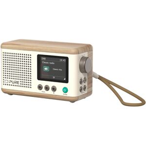 PURE Digitalradio (DAB+) "Classic Mini", weiß (cotton weiß), B:16,4cm H:9,4cm T:8,3cm, Radios