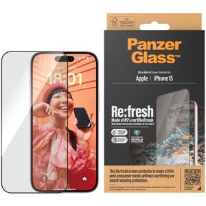 PANZERGLASS Displayschutzglas "Screen Protector Glass" Displayfolien Ultra Wide Fit farblos (transparent) Zubehör für Handys Smartphones