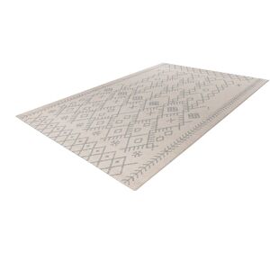 Teppich KAYOOM "Gene 225" Teppiche Gr. B/L: 160 cm x 230 cm, 8 mm, 1 St., beige (creme) Esszimmerteppiche
