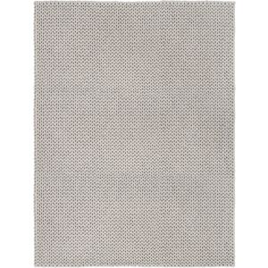 Wollteppich HOME AFFAIRE "Noyack" Teppiche Gr. B/L: 120 cm x 170 cm, 12 mm, 1 St., grau Schurwollteppiche Handweb-Teppich, Strick-Optik, handgewebt, reine Wolle