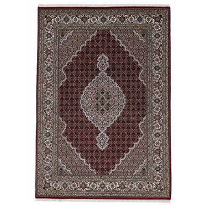Orientteppich WOVEN ARTS "Tabriz Mahi" Teppiche Gr. B/L: 120 cm x 180 cm, 15 mm, 1 St., rot Orientalische Muster handgeknüpft, Wohnzimmer, reine Wolle