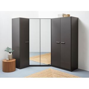 Schrank-Set RAUCH "Vandor" Kastenmöbel-Sets Gr. B/H/T: 164 cm x 197 cm x 208 cm, grau (graumetallic) Schranksysteme und Schrankserien Schrankset inklusive 3 Wäscheboxen 1 Stoff-Organizer mit 6 Fächern