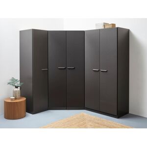 Schrank-Set RAUCH "Vandor" Kastenmöbel-Sets Gr. B/H/T: 164 cm x 197 cm x 208 cm, grau (graumetallic) Schranksysteme und Schrankserien Schrankset inklusive 3 Wäscheboxen 1 Stoff-Organizer mit 6 Fächern