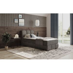 Boxbett MR. COUCH "Bethany mit Bettkasten, inkl. Matratze", blau (aqua clean pascha 213 stone), B:116cm L:223cm, Polyester, Baumwolle, Komplettbetten, Topper und Zierkissen, in verschiedenen Härtegraden verfügbar