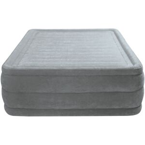 Luftbett INTEX "Comfort Plush horizontal Airbed Queen" Luftbetten Gr. B/H/L: 152 cm x 56 cm x 203 cm, grau Luftbetten