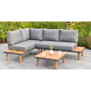 Gartenlounge-Set MERXX "Attika" Sitzmöbel-Sets braun Outdoor Möbel