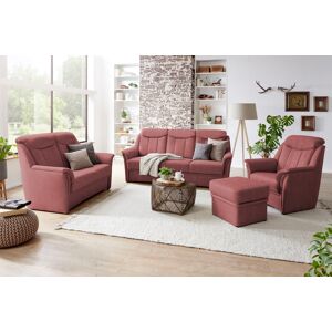 Hocker VILLA BECK "Lugano", rot (18 rot), B:58cm H:47cm, Flachgewebe 96, 6 Polyester, 3, 4% Polyamid, Microfaser 100% Polyester, Hocker, Fußhocker Polsterhocker, mit aufklappbarer Sitzfläche, Sitzhöhe 49 cm
