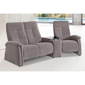 3-Sitzer EXXPO - SOFA FASHION "Tivoli" Sofas Gr. B/H/T: 258 cm x 109 cm x 97 cm, Lu x us-Microfaser, mit Rela x funktion, silberfarben (silber) 3-Sitzer Sofas mit Relaxfunktion