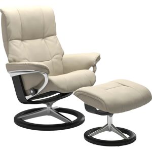 Relaxsessel STRESSLESS "Mayfair", beige (cream batick), B:79cm H:102cm T:44cm, Leder BATICK: BATICK ist ein leicht korrigiertes, durchgefärbtes und genarbtes Möbelleder, bei dem die meisten Unebenheiten und Spuren in der Regel entfernt wurden., Leder PALO