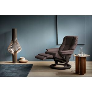 Relaxsessel STRESSLESS "Mayfair", braun (chocolate paloma), B:79cm H:101cm T:77cm, Leder BATICK: BATICK ist ein leicht korrigiertes, durchgefärbtes und genarbtes Möbelleder, bei dem die meisten Unebenheiten und Spuren in der Regel entfernt wurden., Leder