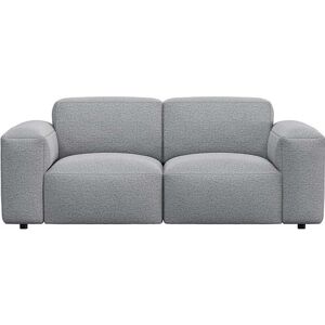 2-Sitzer FLEXLUX "Lucera Sofa" Sofas Gr. B/H/T: 187 cm x 73 cm x 102 cm, Chenille, grau (sophisto grey) 2-Sitzer Sofas modern & anschmiegsam, Kaltschaum, Stahl-Wellenunterfederung