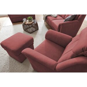 Hocker VILLA BECK "Lugano", rot (18 rot), B:58cm H:45,5cm, Flachgewebe 96, 6 Polyester, 3, 4% Polyamid, Microfaser 100% Polyester, Hocker, Fußhocker Polsterhocker, mit aufklappbarer Sitzfläche, Sitzhöhe 46 cm