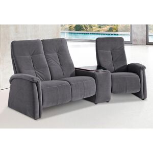 3-Sitzer EXXPO - SOFA FASHION "Tivoli" Sofas Gr. B/H/T: 258 cm x 109 cm x 97 cm, Lu x us-Microfaser, mit Rela x funktion, grau (anthrazit) 3-Sitzer Sofas mit Relaxfunktion