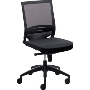 Bürostuhl MAYER SITZMÖBEL Stühle Gr. B/H/T: 63 cm x 106 cm x 60 cm, Polyester, schwarz (schwarz, schwarz) Drehstühle "myOPTIMAX"