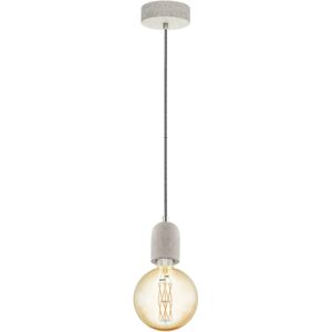 EGLO Pendelleuchte "YORTH", grau, Ø 11cm, Lampen, Hängeleuchte, Hängelampe