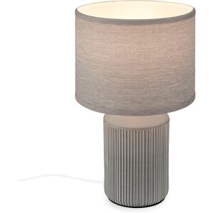 BRILONER LEUCHTEN Tischleuchte "INO Tischlampe", grau, Lampen