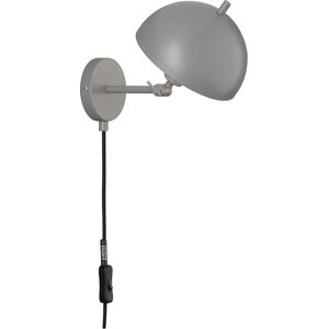 Wandleuchte "Kia", grau, H: 25cm, SCHÖNER WOHNEN-KOLLEKTION, Lampen
