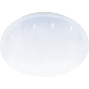 EGLO LED Deckenleuchte "POGLIOLA-S Ø 31 cm, Deckenlampe, Flurlampe, Küchenlampe", weiß, 1 flammig, Ø 31,00cm H: 5,50cm,, Lampen, Ø31cm, Kristalleffekt Deckenleuchte, Lampe weiß, Kinderzimmerlampe