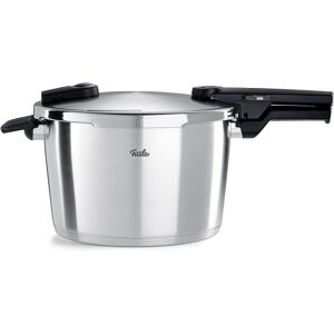 Schnellkochtopf FISSLER "Vitaquick Premium" Töpfe Gr. 8 l + Ø 26 cm + Höhe 21,5 cm, silberfarben Schnellkochtöpfe Premium Qualität – Made in Germany