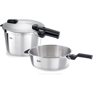 Schnellkochtopf FISSLER "Vitaquick Premium" Töpfe silberfarben Schnellkochtöpfe Premium Qualität – Made in Germany