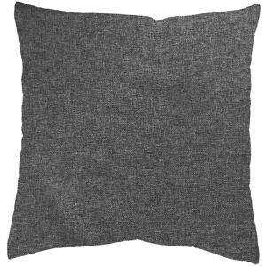Kissenhülle HOME WOHNIDEEN "LUCIO" Gr. 2, grau (anthrazit), B:50cm L:50cm, Polyester, Polyester, Kissenbezüge