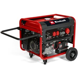 Stromerzeuger EINHELL "TC-PG 8000", rot (rot, schwarz, weiß), B:72cm H:65,5cm T:71cm, Stromerzeuger, mit 2 230-V-Steckdosen und 400-V-Anschluss