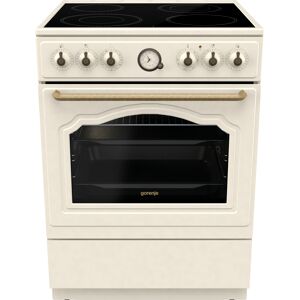 A (A+++ bis D) GORENJE Elektro-Standherd "GECS6B70CL" Herdsets beige (creme) Elektrostandherde