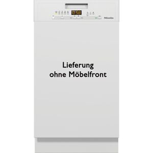 F (A bis G) MIELE teilintegrierbarer Geschirrspüler "G 5430 SCi SL Active" weiß Einbaugeschirrspüler