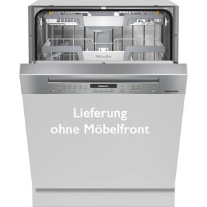 A (A bis G) MIELE teilintegrierbarer Geschirrspüler "G 7205 SCi XXL" silberfarben Einbaugeschirrspüler