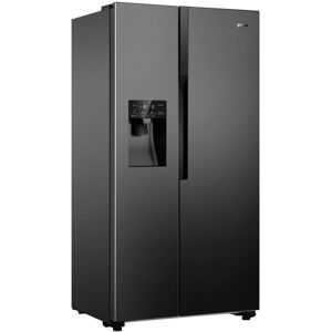 E (A bis G) GORENJE Side-by-Side Kühlschränke silberfarben (schwarz) Kühl-Gefrierkombinationen Bestseller