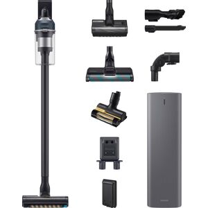 SAMSUNG Akku-Handstaubsauger "VS20C85G4PB/WD, Jet 85 Complete Clean+", blau (blau, schwarz), B:25cm H:93cm T:20,2cm, Akkusauger, 580 W, beutellos, automatische Entleerung, Topseller