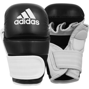 MMA-Handschuhe ADIDAS PERFORMANCE "Training Grappling Cloves" Boxhandschuhe Gr. M, schwarz (schwarz, weiß) Boxhandschuhe