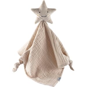 Schmusetuch STERNTALER "Stern", Baby, gelb (mattgelb), Flausch, Musselin, Baumwolle, Polyester, Schnuffeltücher