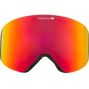 Skibrille WHISTLER "WS7100", schwarz, Sportbrillen, mit austauschbaren Gläsern