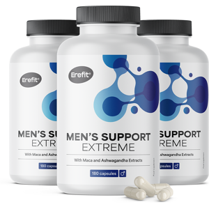 Erefit® 3x Men's Support Extreme – Unterstützung für Männer, zusammen 540 Kapseln