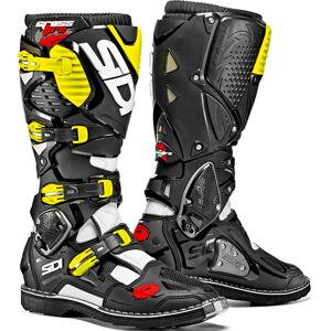 Sidi Crossfire 3, Stiefel Schwarz/Neon-Gelb 47 EU male