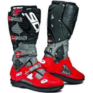 Sidi Crossfire 3 SRS, Stiefel Grau/Rot/Schwarz 42 EU male