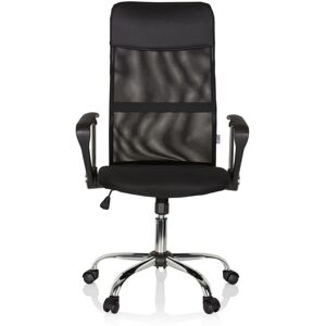 hjh OFFICE PURE NET - Home Office Chefsessel Schwarz