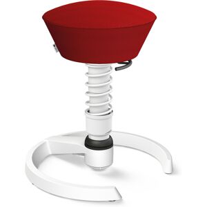 Aeris – Impulsmöbel AERIS SWOPPER AIR MIT GLEITER - Swopper Standard Rot Gestell Weiß Mesh-Gewebe AIR