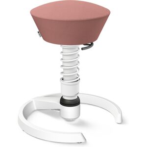 Aeris – Impulsmöbel AERIS SWOPPER MIT GLEITER - Swopper Standard Wollmischung Blassrosa Gestell Weiß