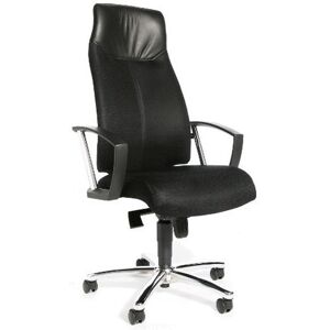 Topstar HIGH SIT UP - Profi Chefsessel Schwarz Stoff