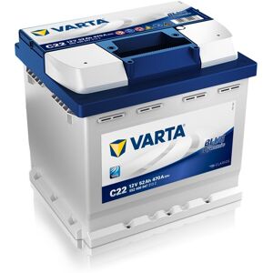Varta Blue Dynamic 12v 52ah 470a Starterbatterie Für Skoda Vw Suzuki Peugeot Seat Fiat / Lancia Toyota Audi Mercedes-Benz Volvo Nissan Opel Bmw Hyunda