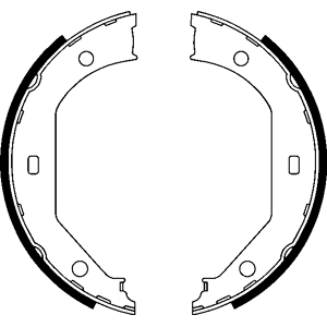 Ate Handbremsbacken Hinten (03.0137-0305.2) Für Bmw 4 3 X1 2 5 1