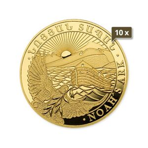 10 x 1/2 Unze Gold Armenien Arche Noah 2024